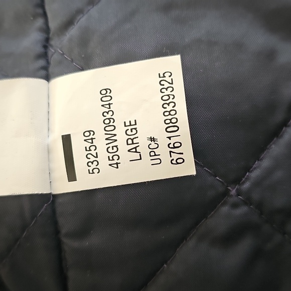 IZOD Men’s Quilted Insulated Shacket – Button Up Jacket, Navy, Size Medium - Picture 6 of 7